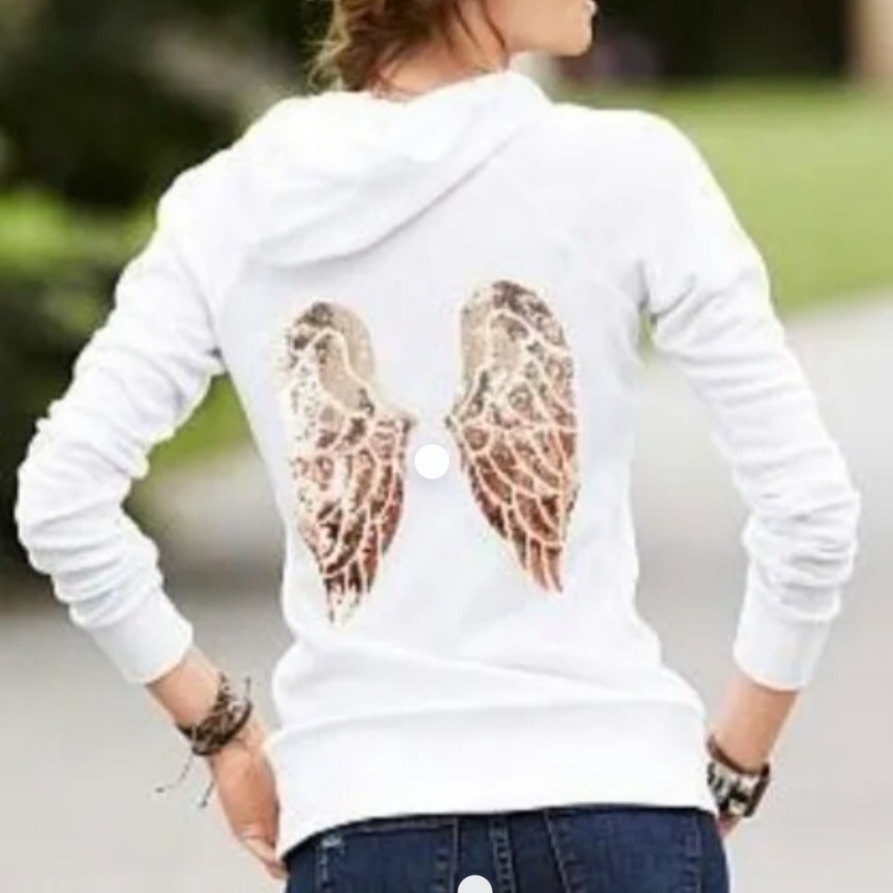 Victoria Secret Zip up jacket with wings